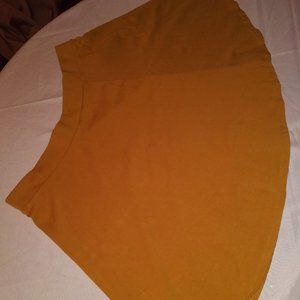 Camel color Skater skirt